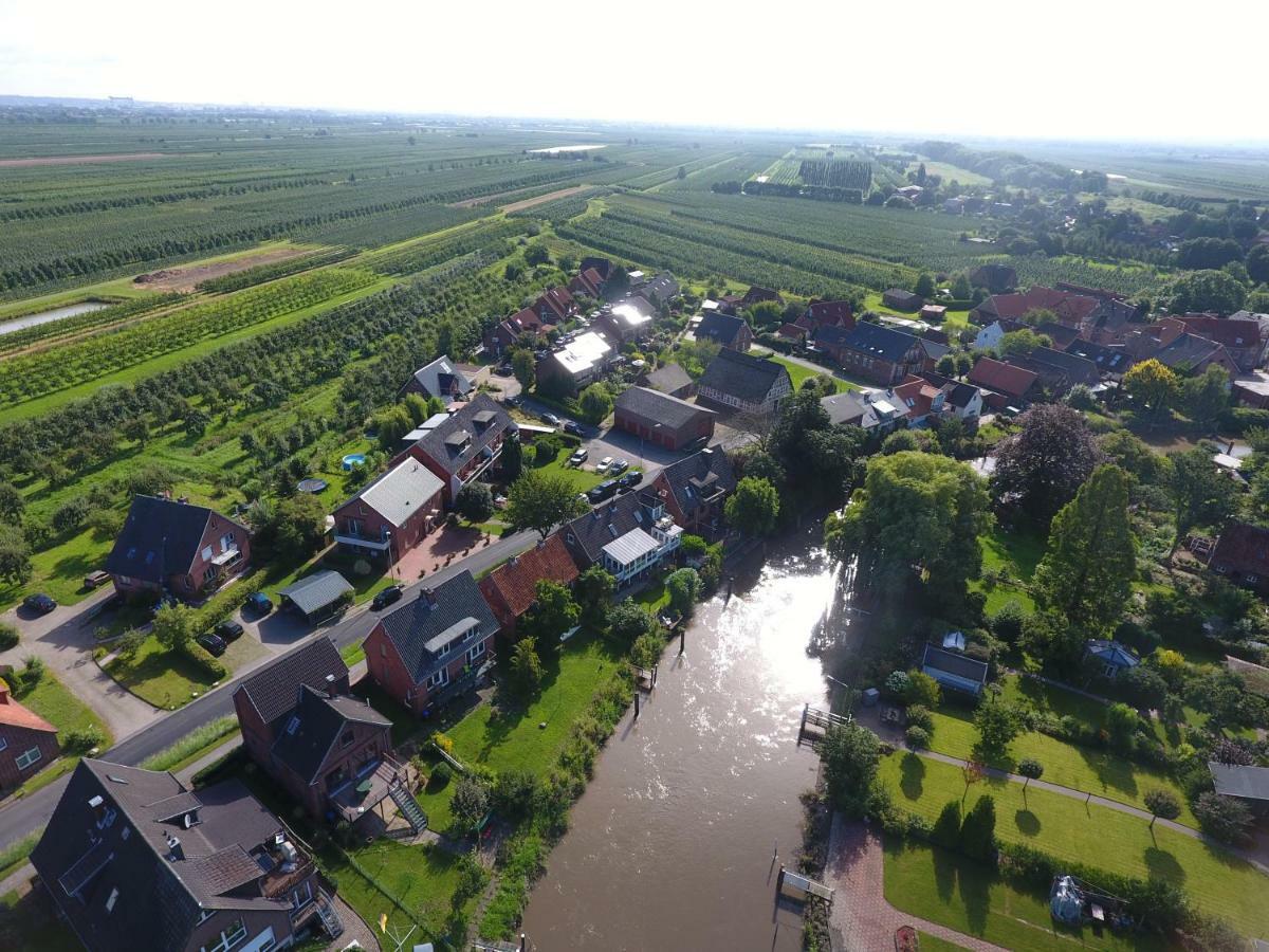 Deichkroenchen Ferienwohnung Altes Land Hamburg Jork Eksteriør bilde